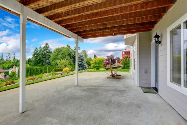 Backyard Patio Installation in Wexford