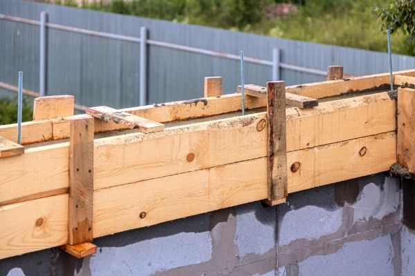 Poured Wall Construction in Wexford