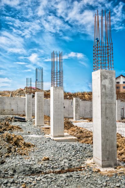 Concrete Footer Pouring in Wexford