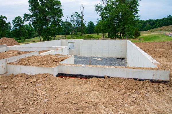 Basement Foundation Pouring in Wexford