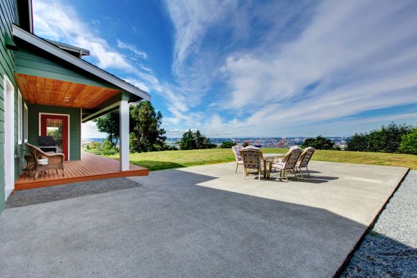 Backyard Concrete Paving in Wexford