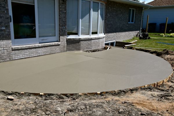 Deck Concrete Construction in Wexford