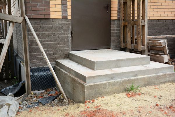 Cement Steps Construction in Wexford