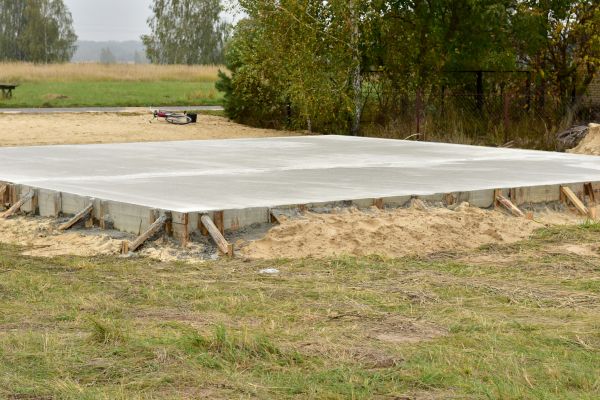 Garage Foundation Building in Wexford