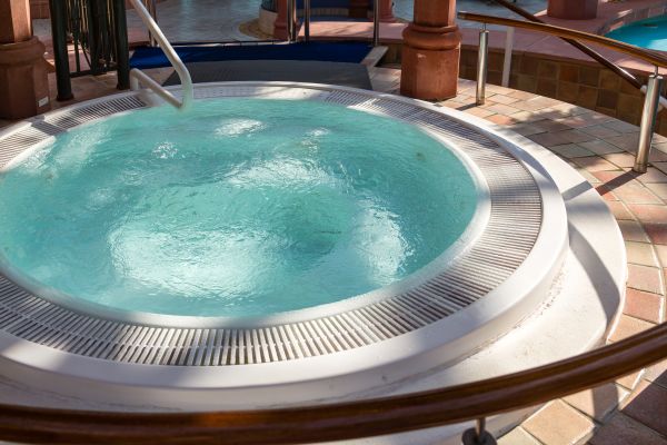 Hot Tub Patio Construction in Wexford