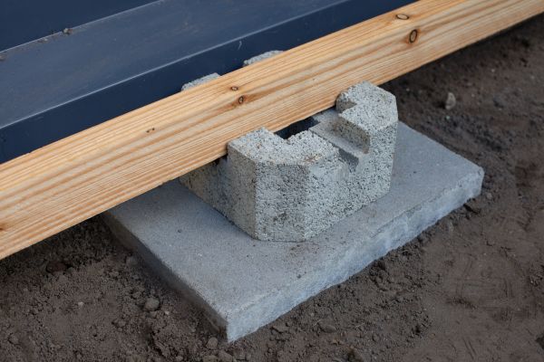 Deck Footing Construction in Wexford