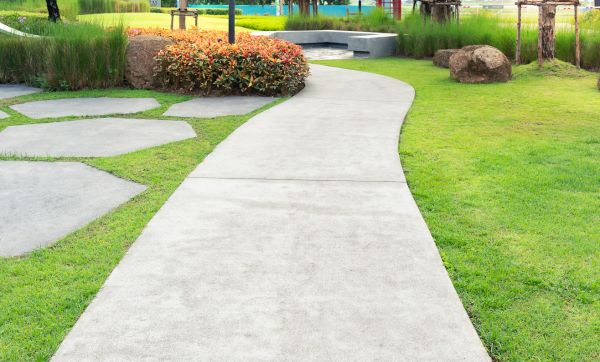 Concrete Sidewalk Installation in Wexford